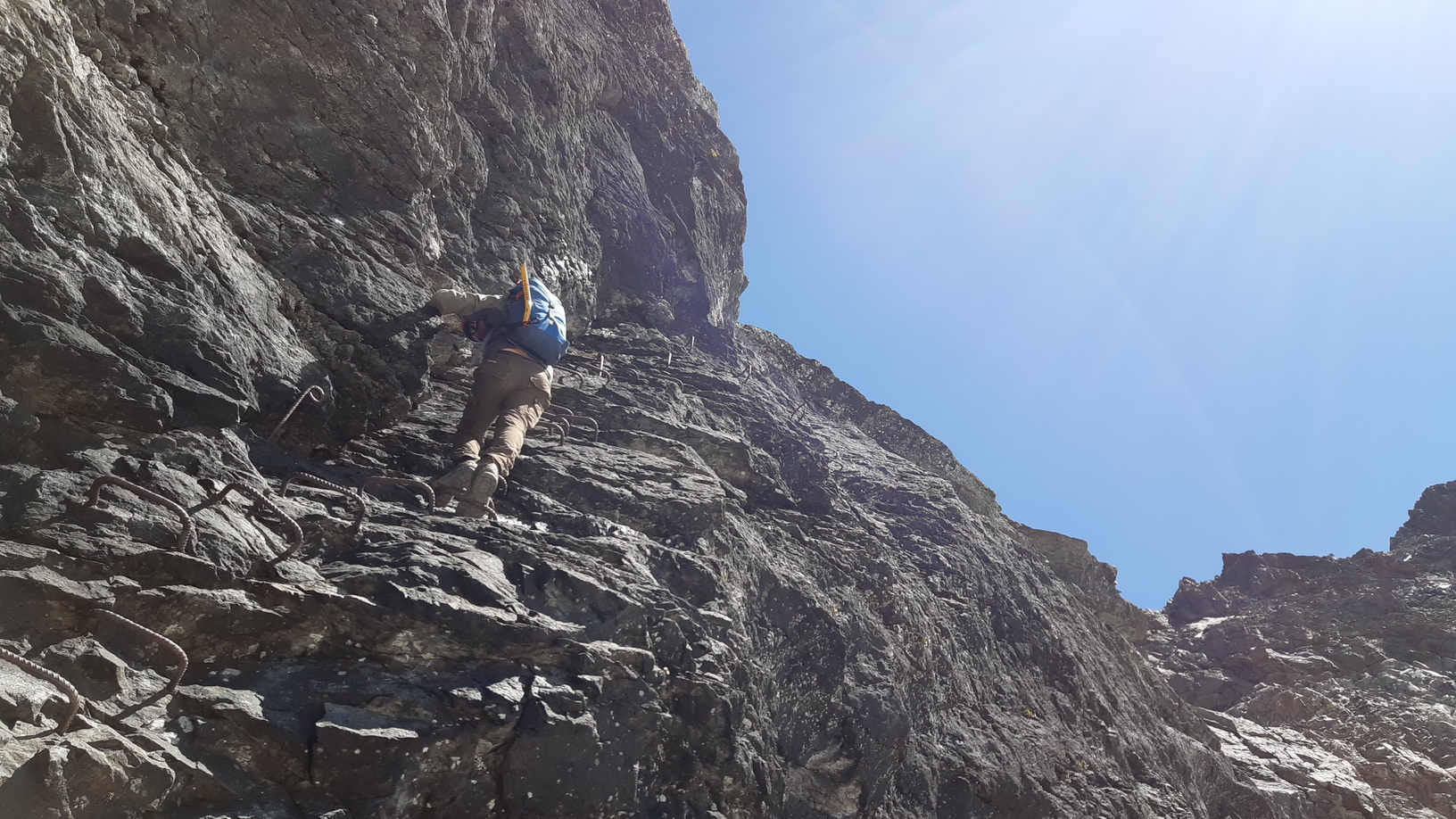 Ferrata, dá sa po nej aj zísť dole Ferrata,_dá_sa_po_nej_aj_zísť_dole